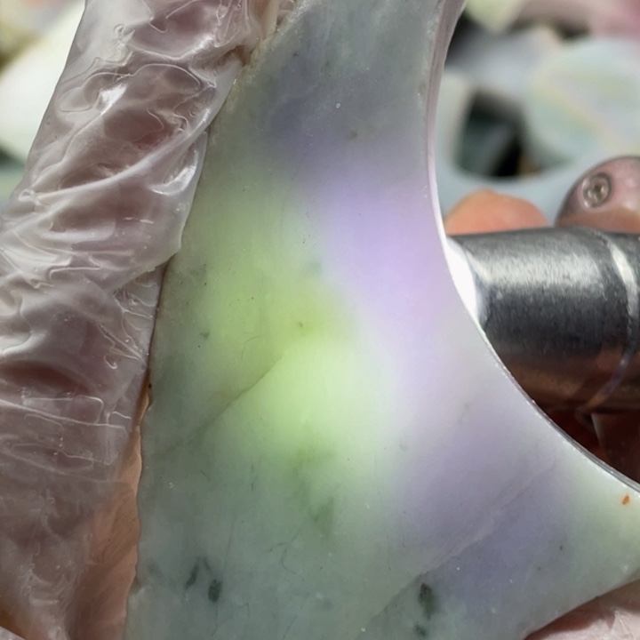 翡翠吊坠(不含链)未镶嵌天然翡翠边角料