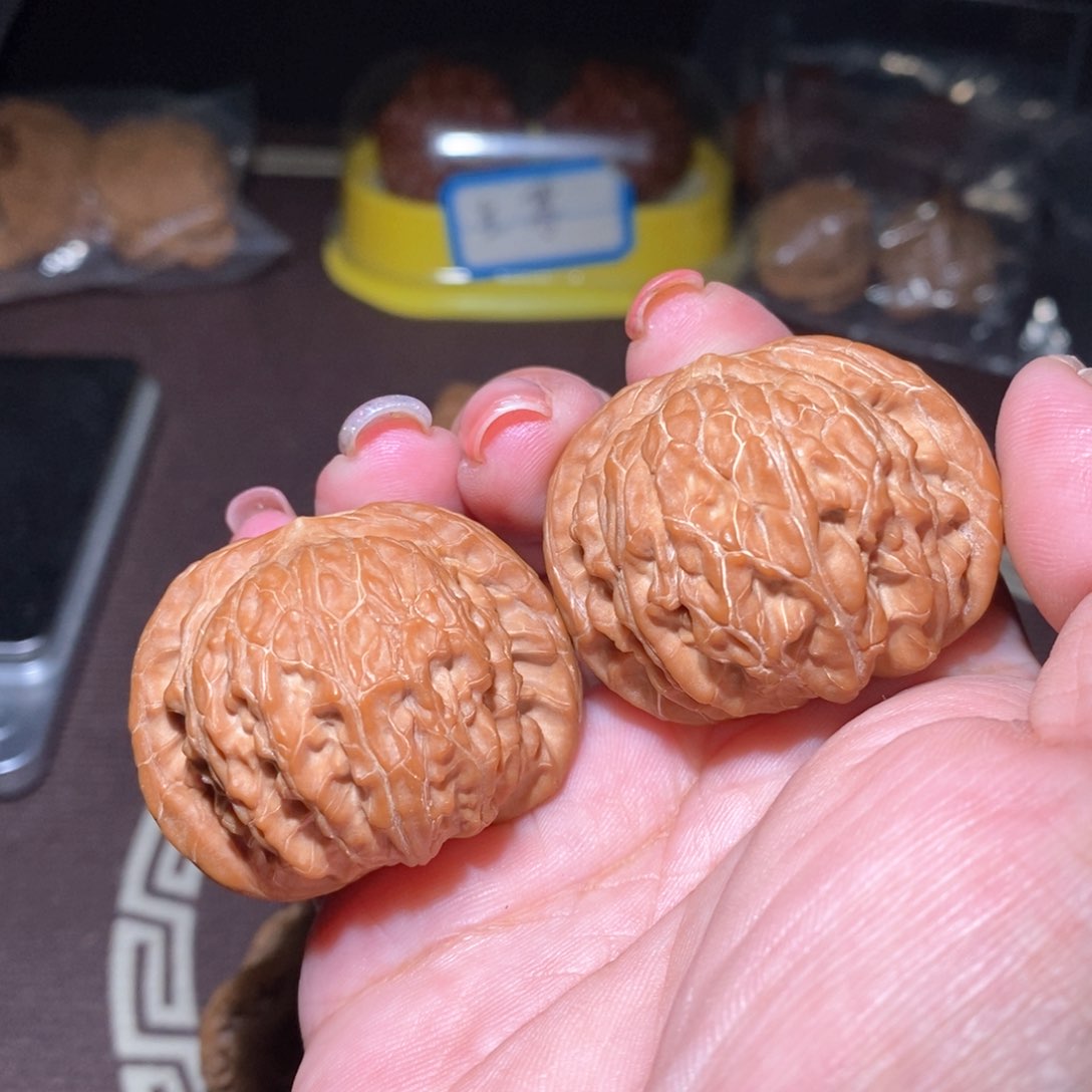 文玩核桃把件S***n磨盘