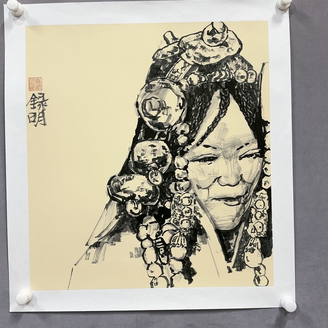 国画国画纯手绘作品请放心去藏