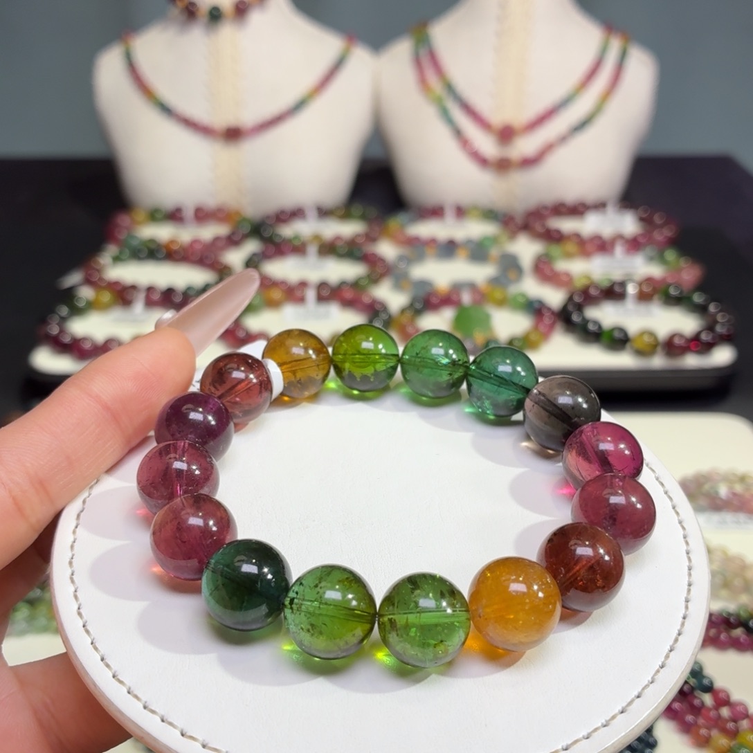 未镶嵌手链碧玺28