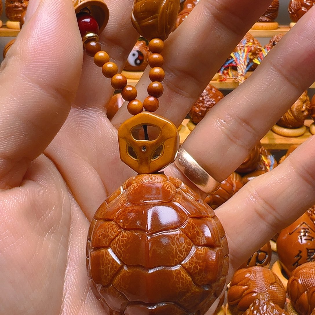 神***蛙橄榄核手串/手链富甲天下高配