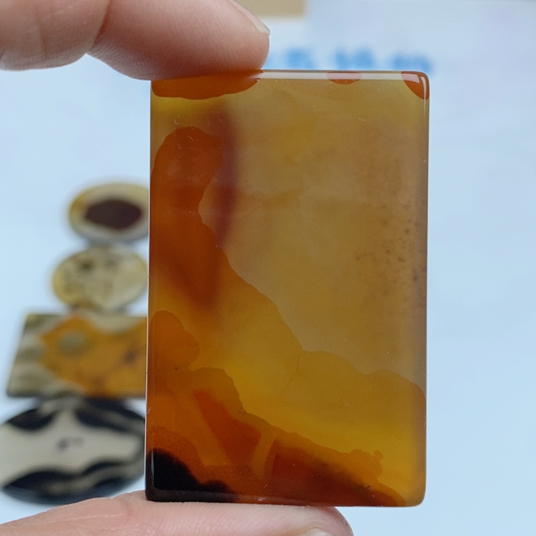 玛瑙/玉髓未镶嵌珠宝半成品