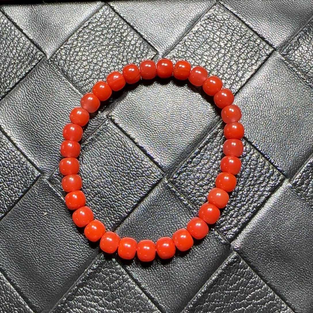 南红玛瑙未镶嵌老型单圈