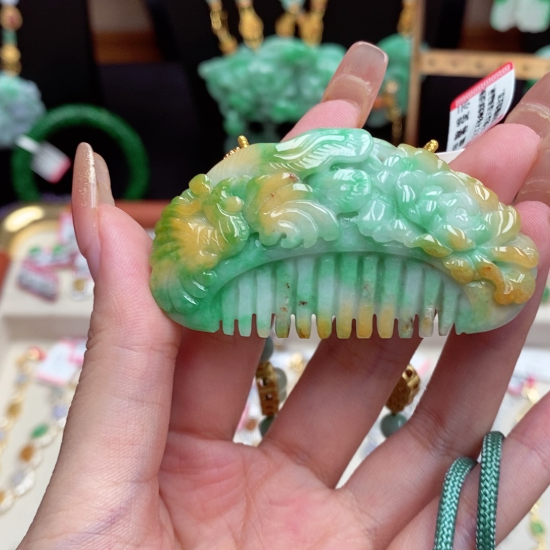 未镶嵌手链翡翠女***色翡翠
