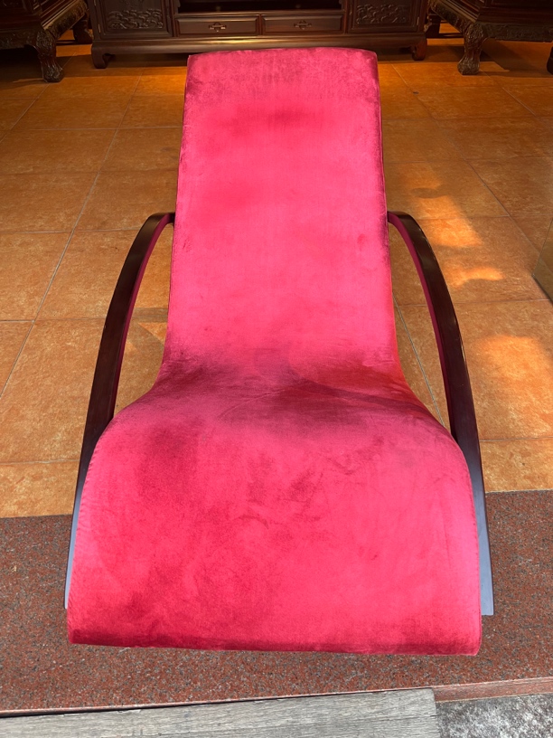 荣祥居推荐—摇椅蓝色可爱粉色简约女孩榻榻米单人卡通