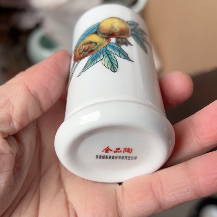 杯手绘陶瓷陶瓷一个