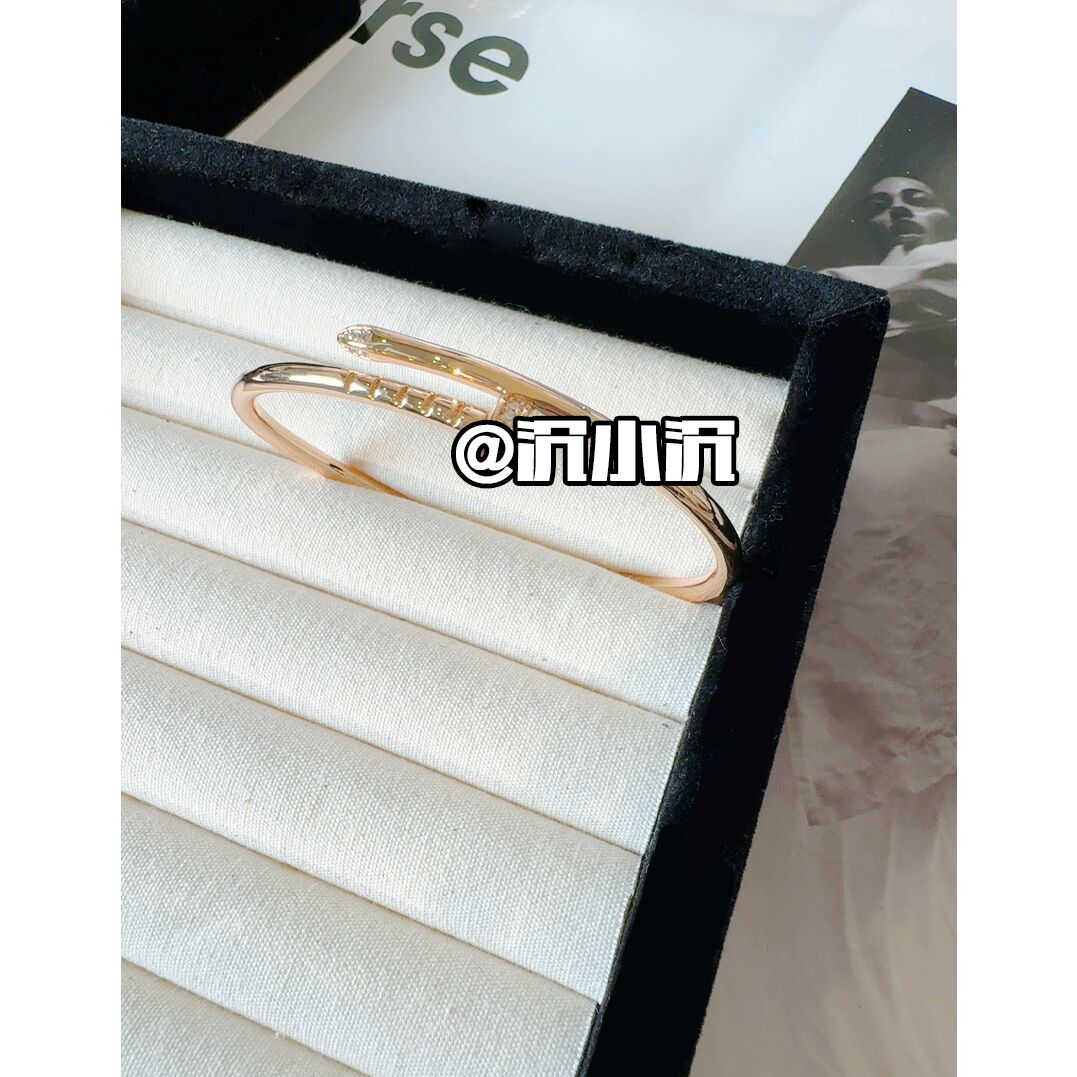 铜合金手镯 【细版金色钉镯】高版本气质百搭时尚手镯K13