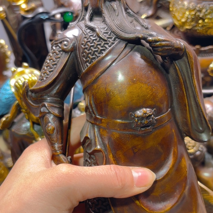 铜器摆件收收藏藏