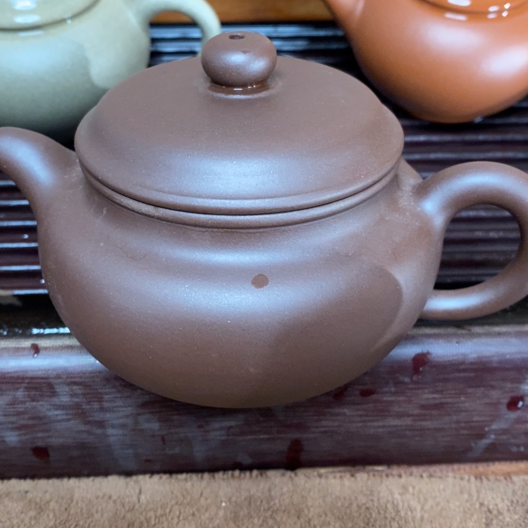 紫砂茶壶高端230cc紫泥仿古壶