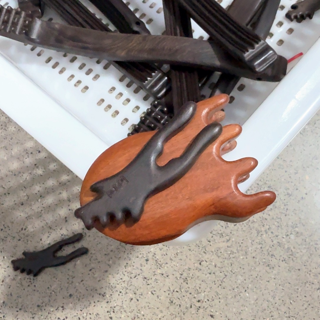 红檀木手部瑕疵工具