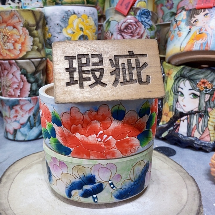 景德镇艺术手绘作品