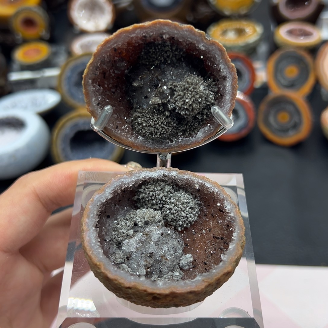 玛瑙/玉髓未镶嵌摆件