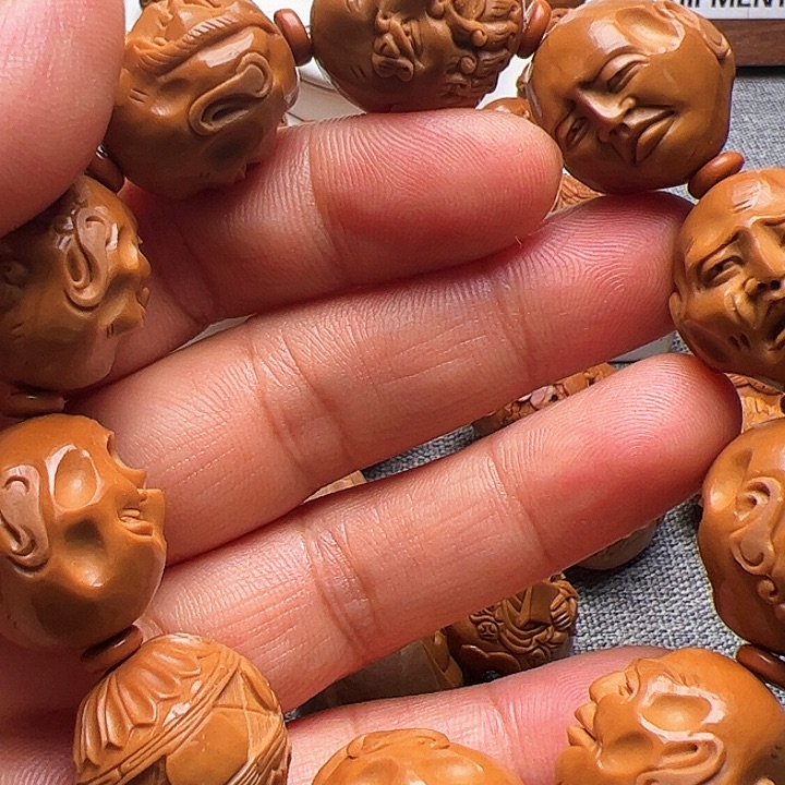 橄榄核手串/手链十八罗汉