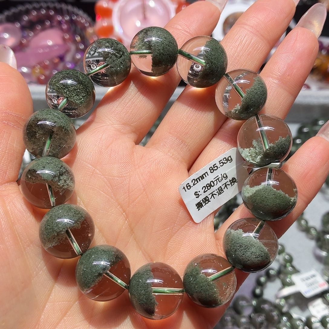 水晶手链未镶嵌天然