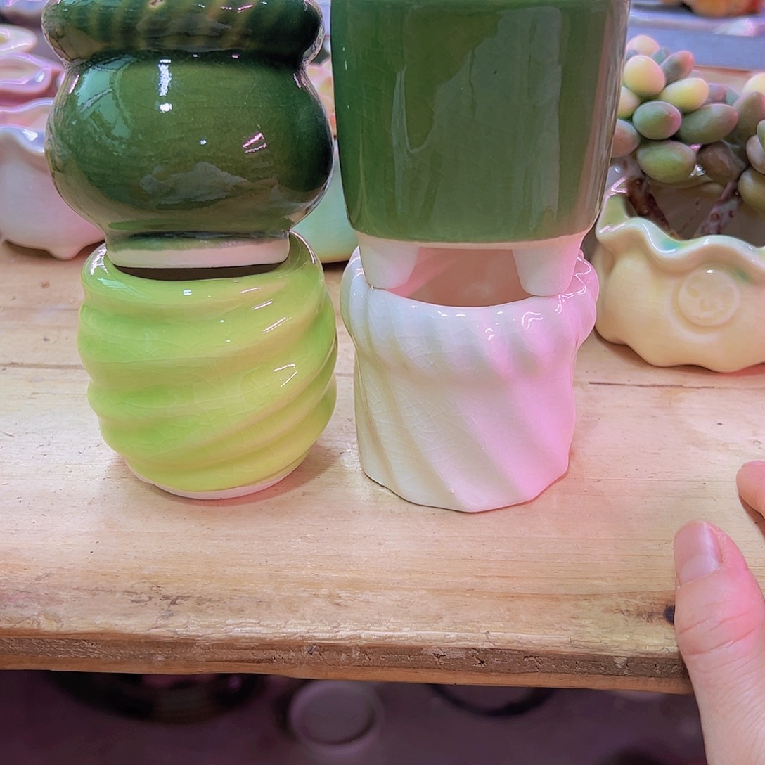 陶瓷花盆当场凑满12包邮