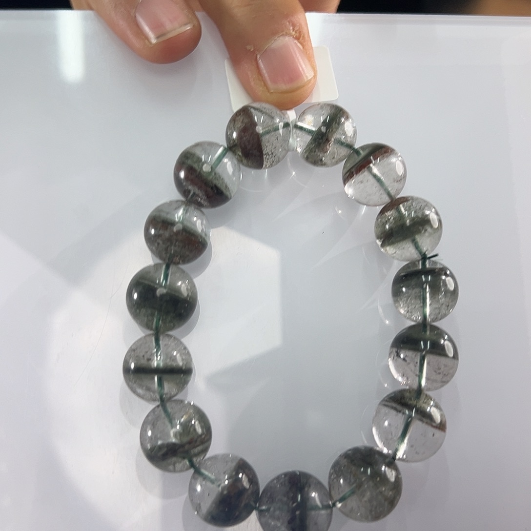 未镶嵌水晶手链绿幽灵