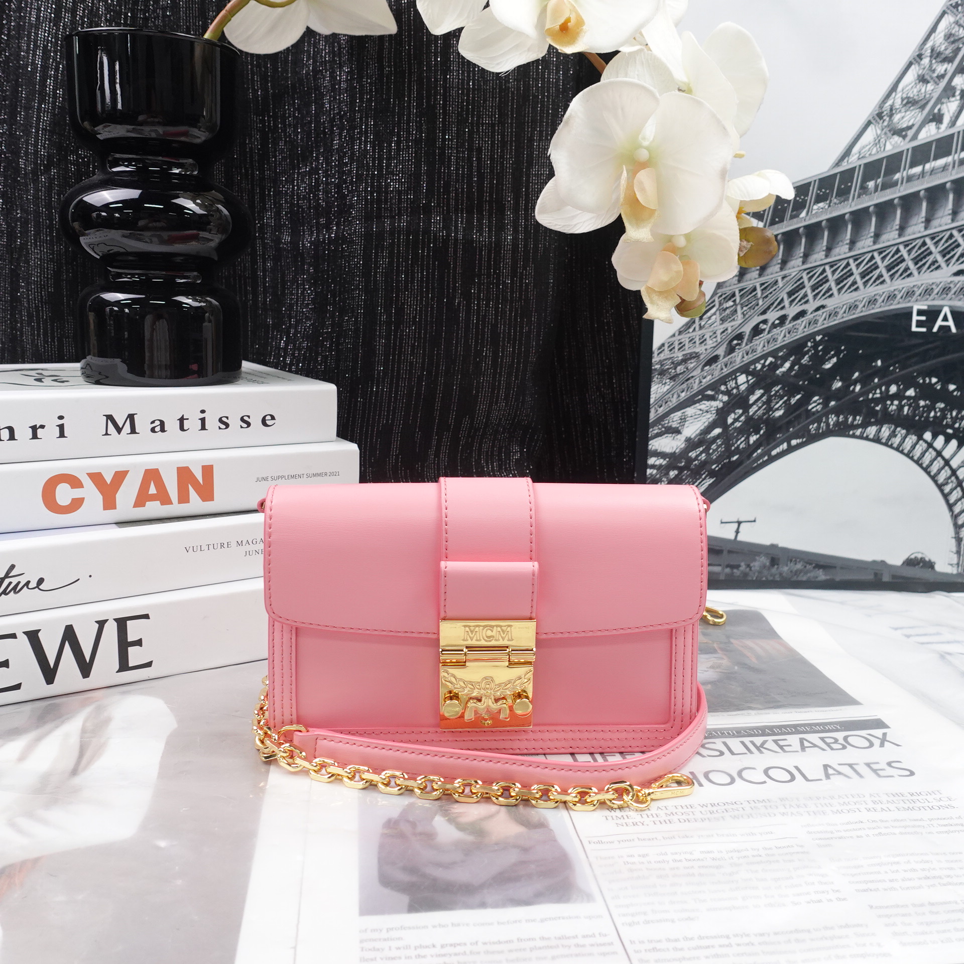 95新 MCM 单肩包/T10233624