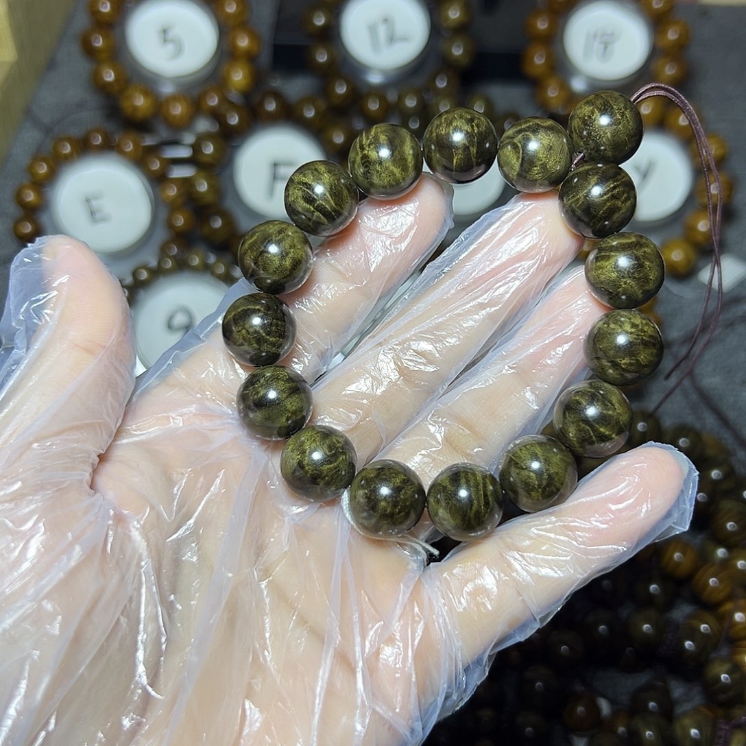 我***香阴沉木手串/手链阴沉1.5冰龙