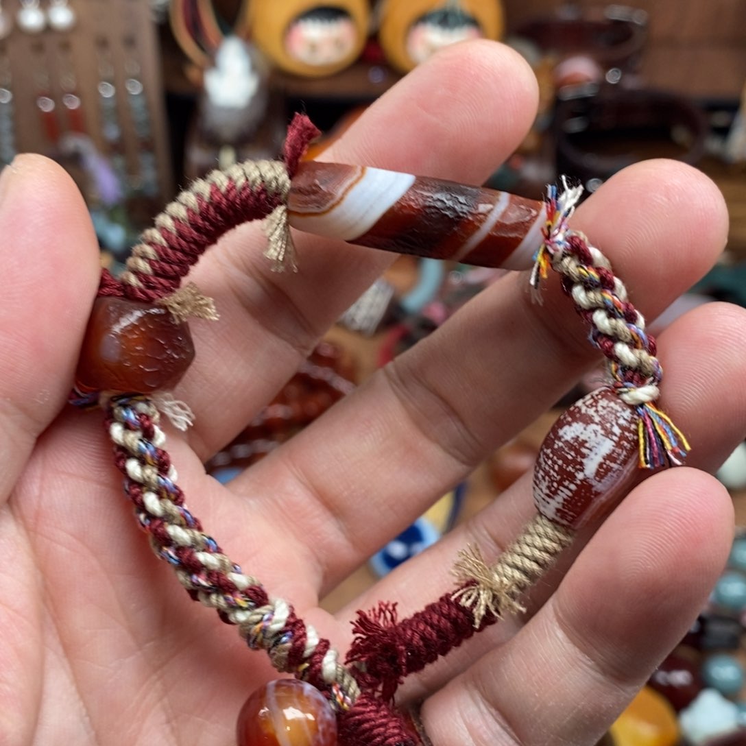 玛瑙/玉髓未镶嵌手链