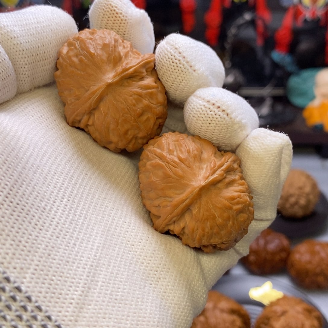 文玩核桃吊坠牙*黄松峪元宝 精品