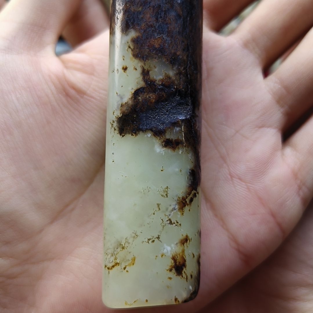 和田玉挂件未镶嵌阳**父