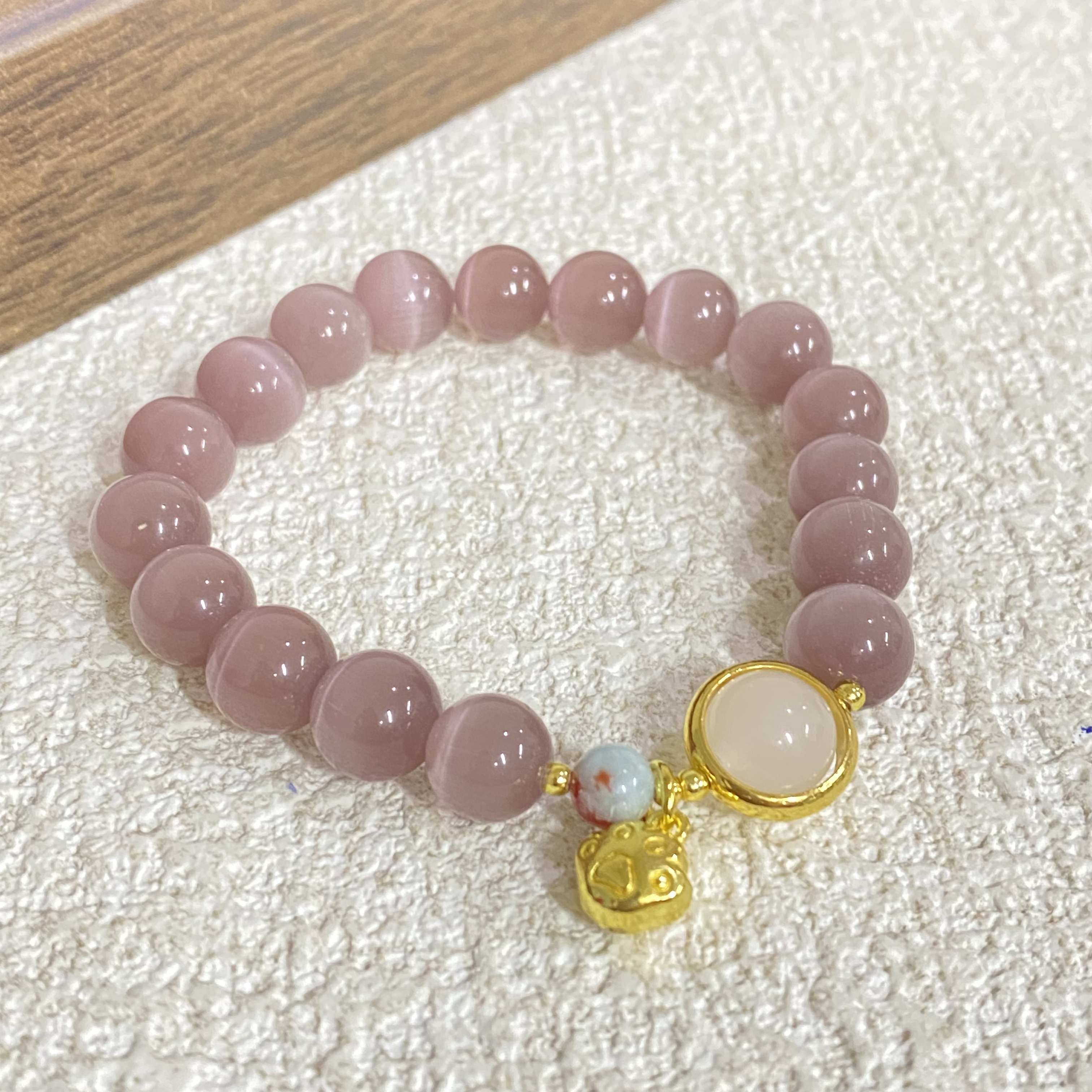 手链  YHKINGS1764设计师10m猫眼单圈简约多样性发其一不带礼盒