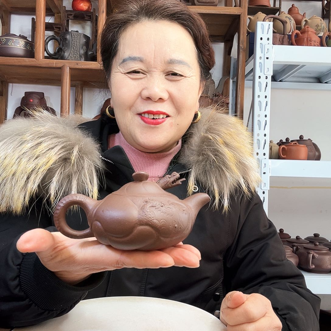 紫砂茶壶峰*紫砂壶泡茶喝起来