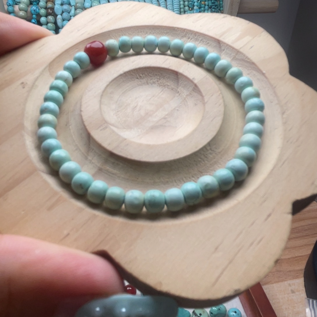 未镶嵌绿松石手串