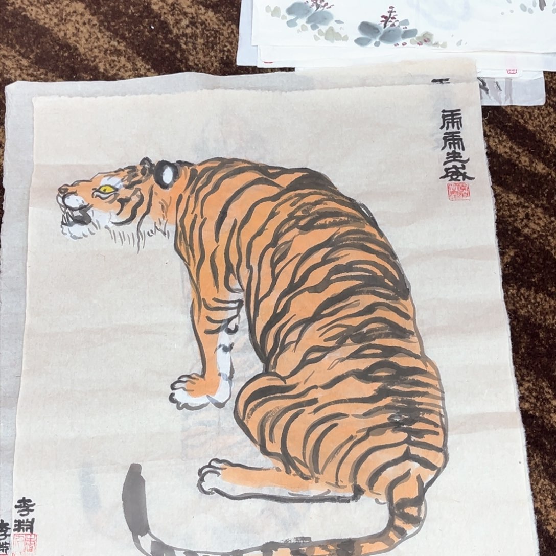 国画李渊老师四尺斗方