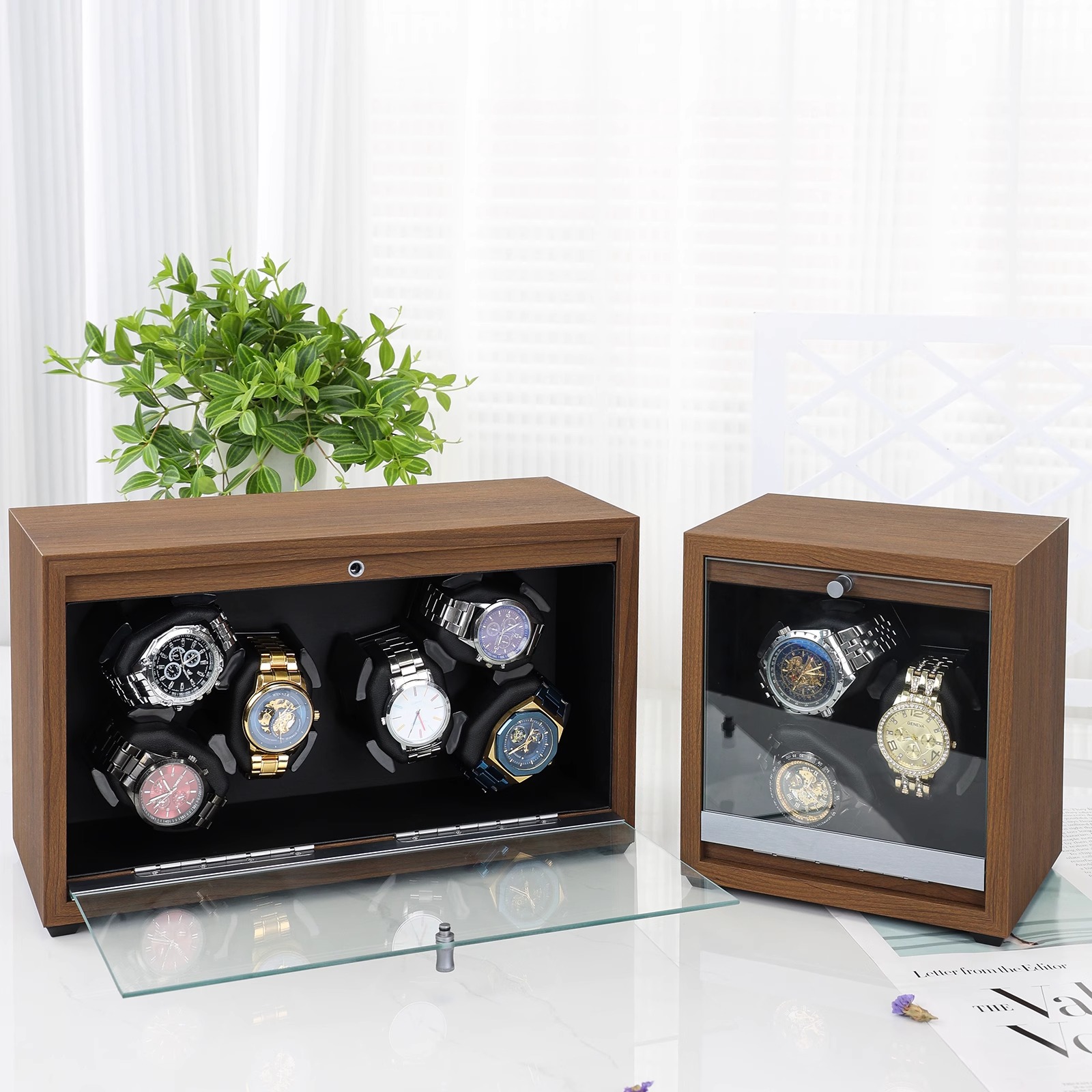 静音家用自动摇表高端摇表器机械表家用机械表摇表器转表器摇摆器