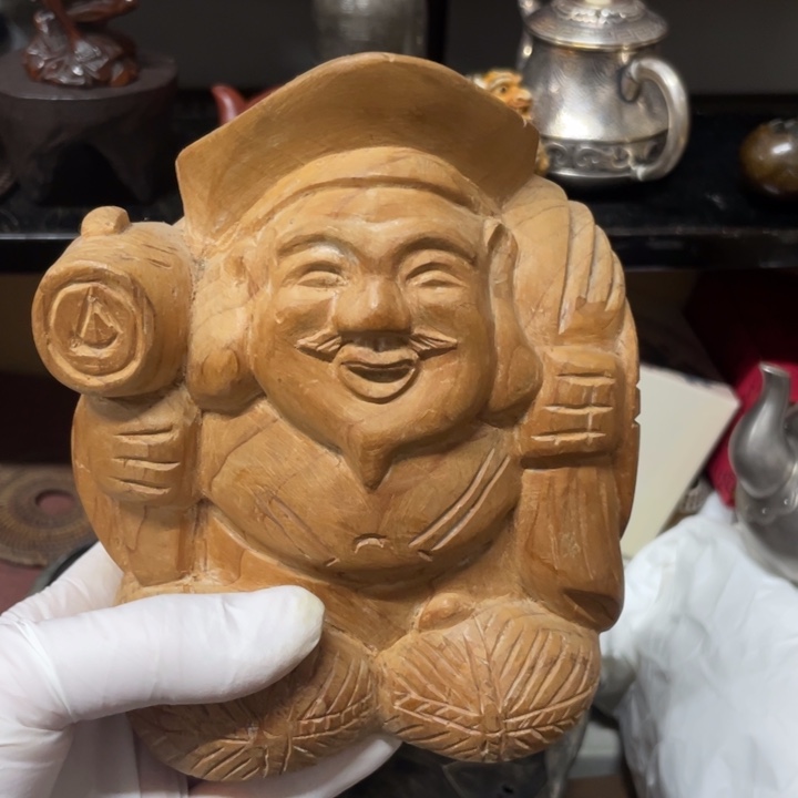 木中古工艺品摆件