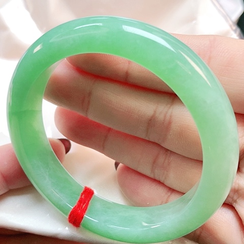 未镶嵌手镯翡翠正圈2411