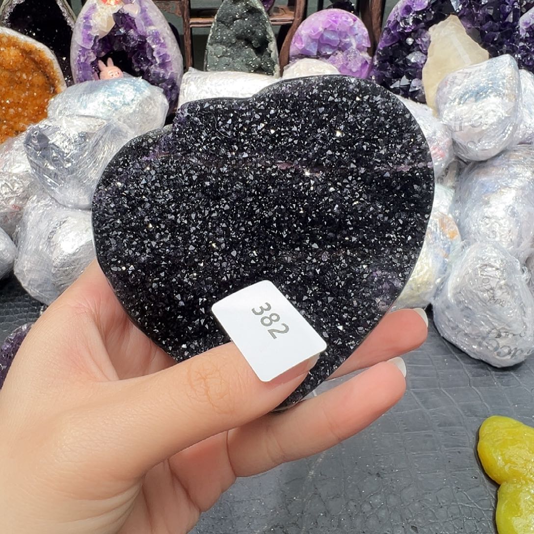 珠宝半成品未镶嵌紫晶