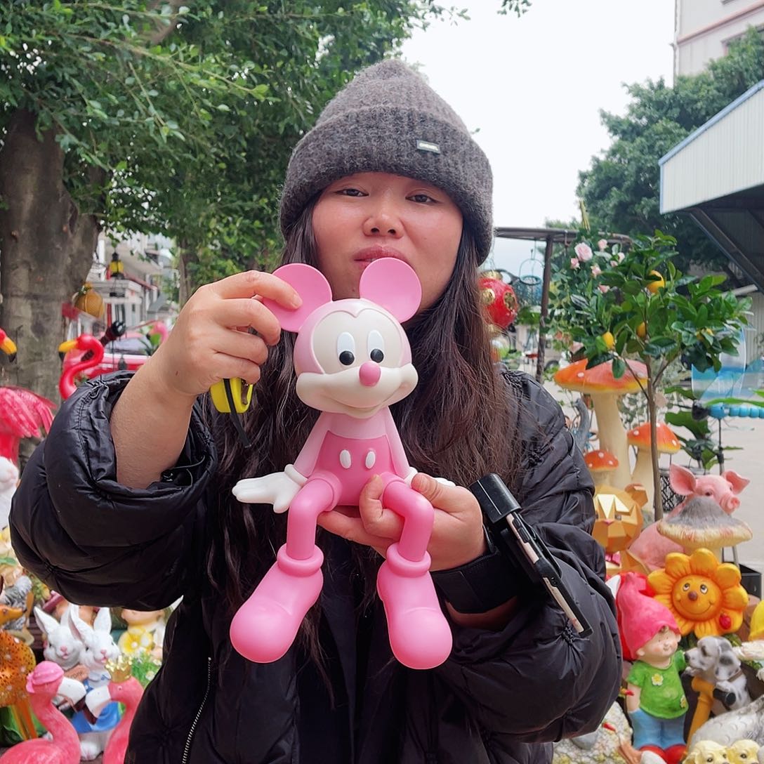 【闪购商品】无铅玻璃花园摆件&000&