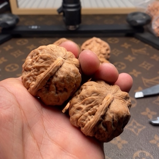 文玩核桃把件一帆风顺