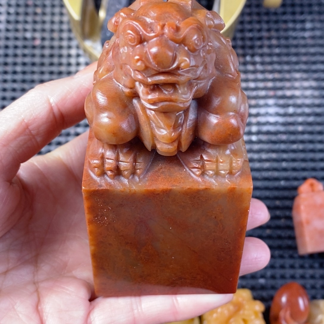 寿山石现场直播手工制作