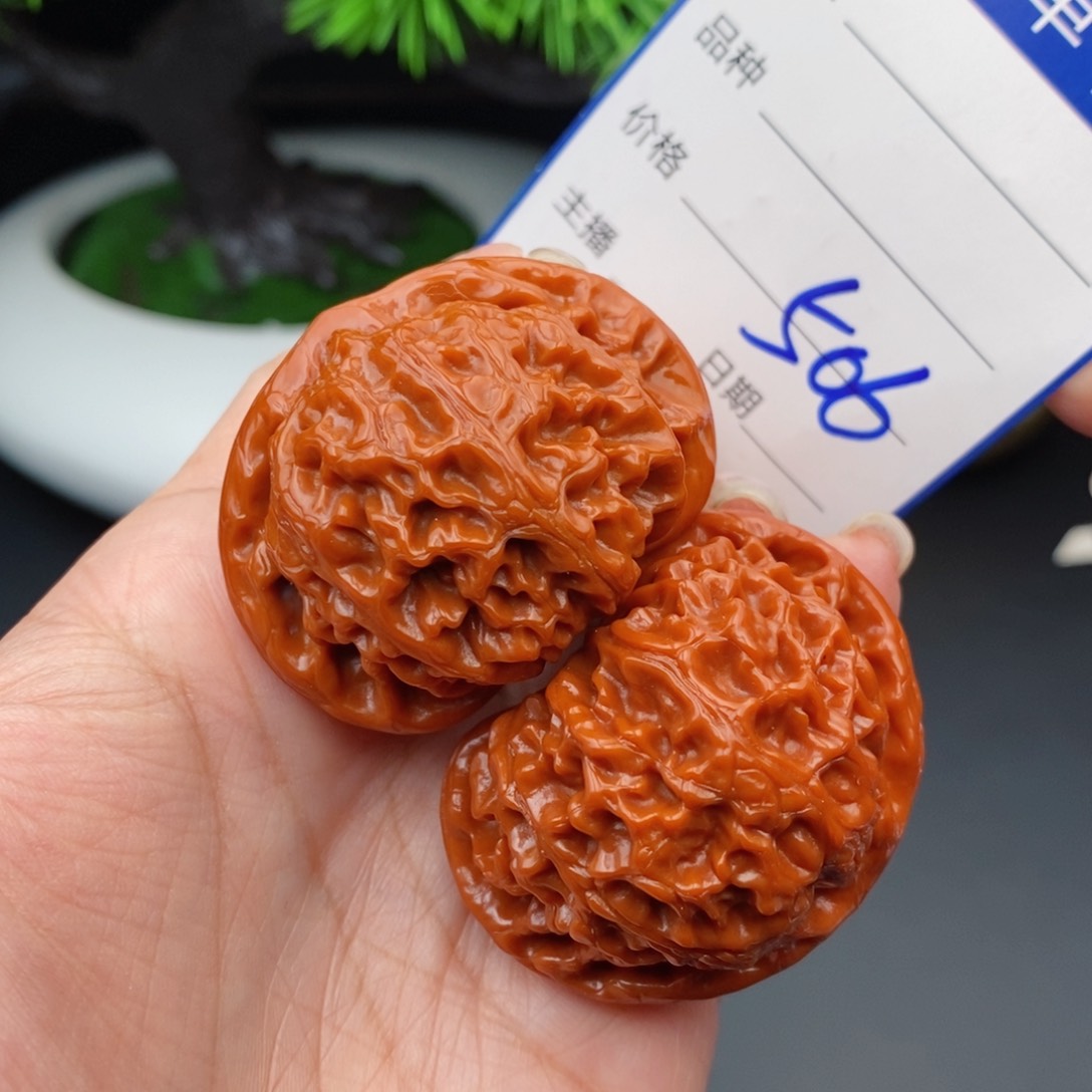 文玩核桃把件44宫灯506