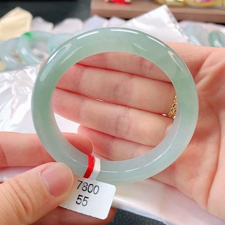 未镶嵌手镯翡翠缅甸A货翡翠手镯