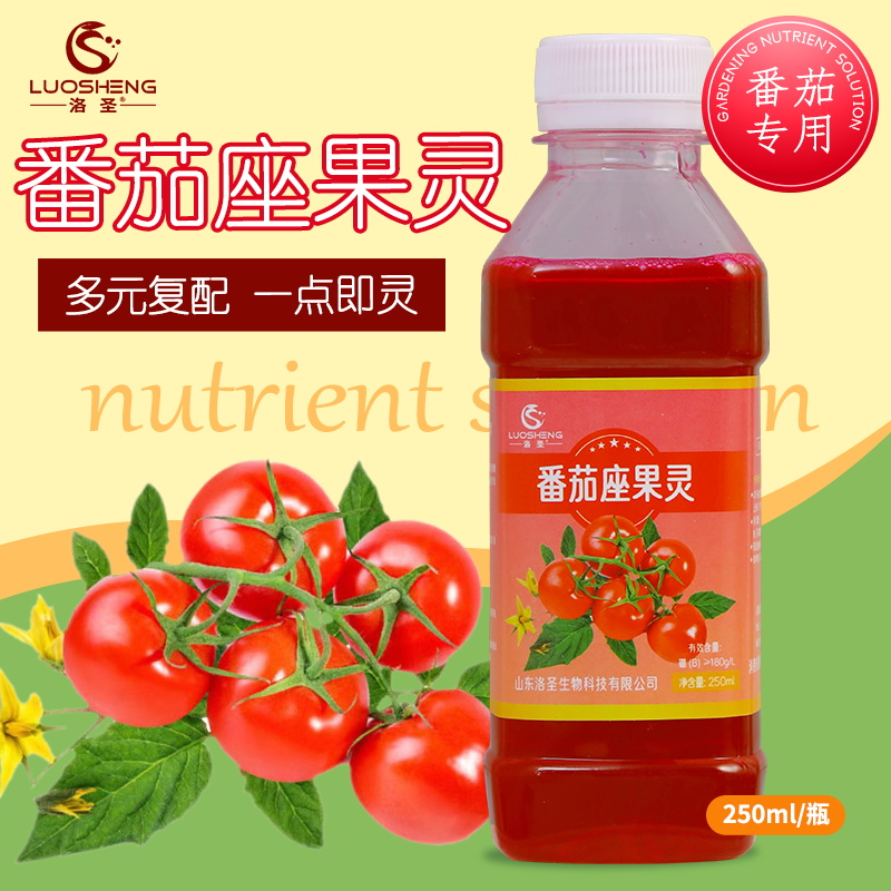 番茄授粉坐果灵点花促进保花保果防落花栽培提高坐果率生物水溶肥