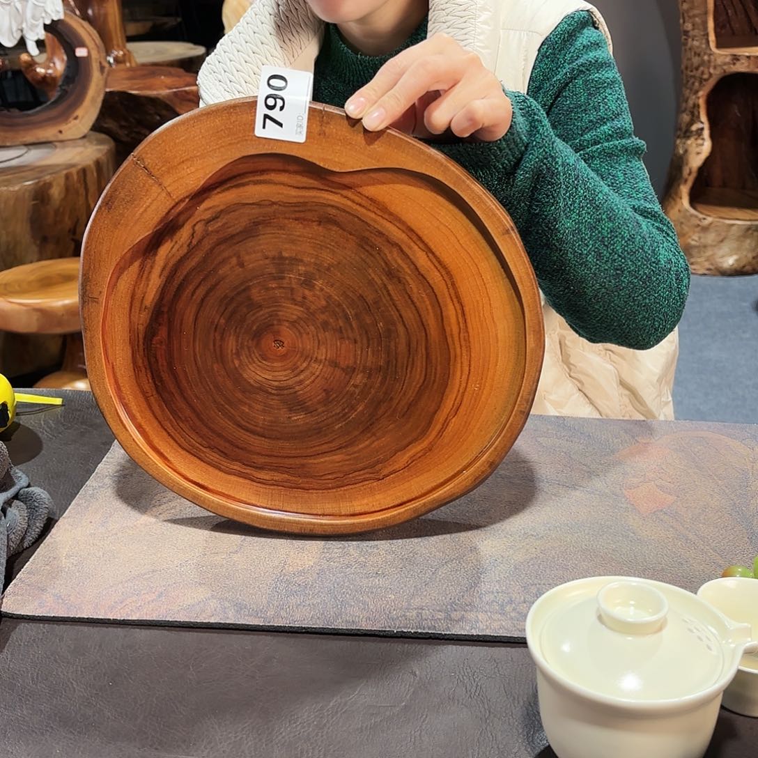 香樟木干泡盘30-27-4