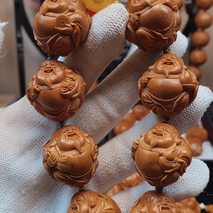 橄榄核手串/手链手工财神2.5