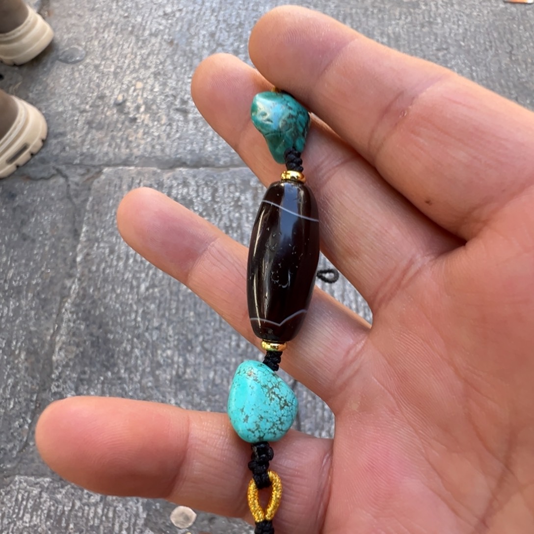 玛瑙/玉髓合金手链