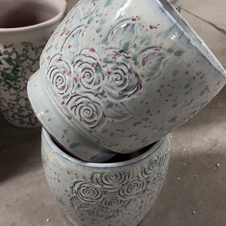 微瑕高度20厘米口径20厘米