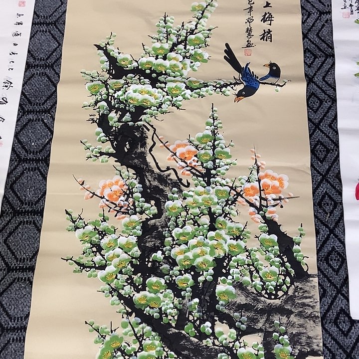 小周画廊的直播间