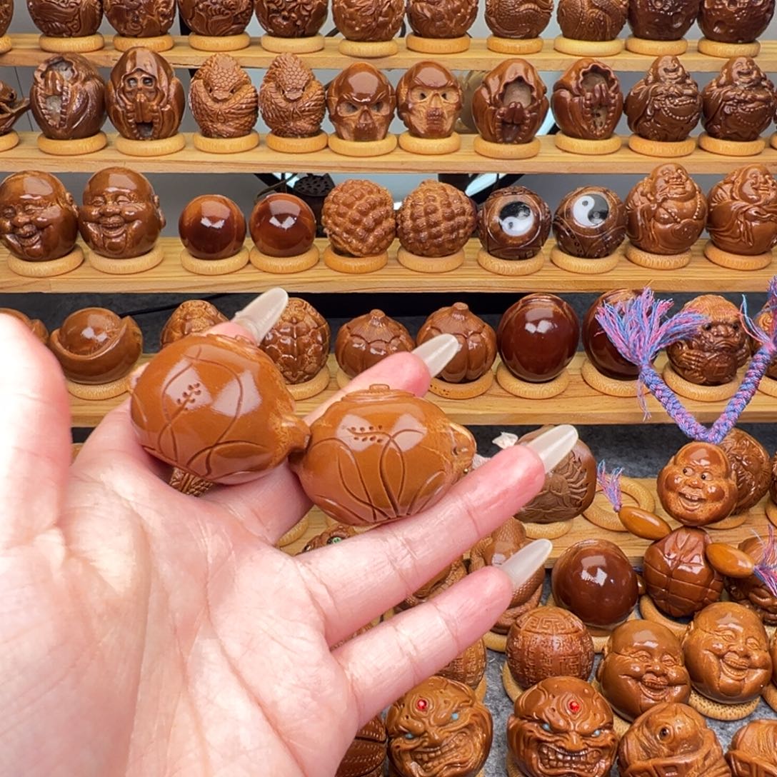 这****橄榄核手串/手链把把壶