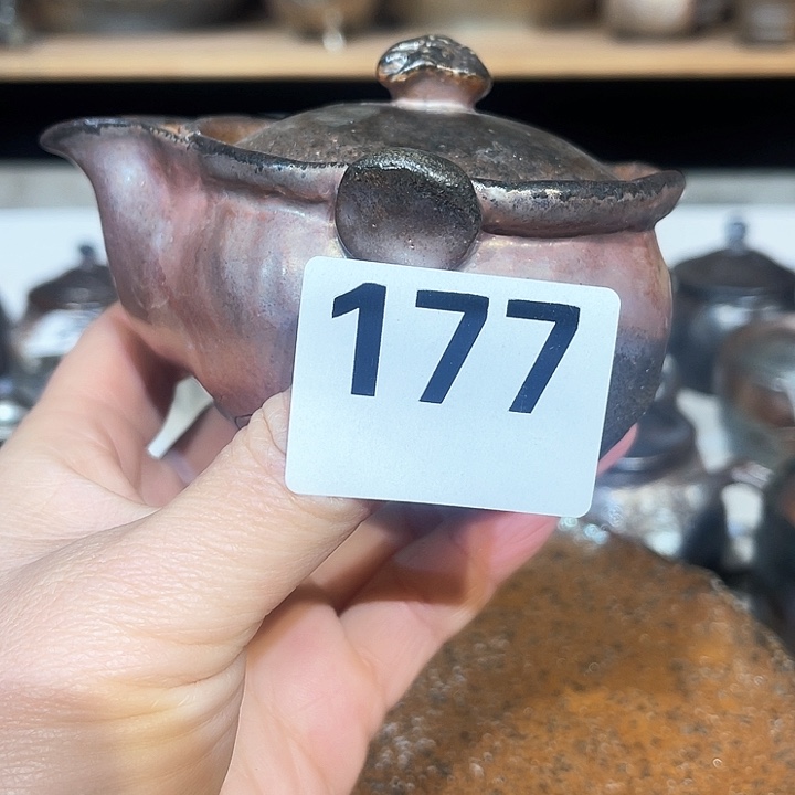 壶高温柴烧陶泥宝瓶