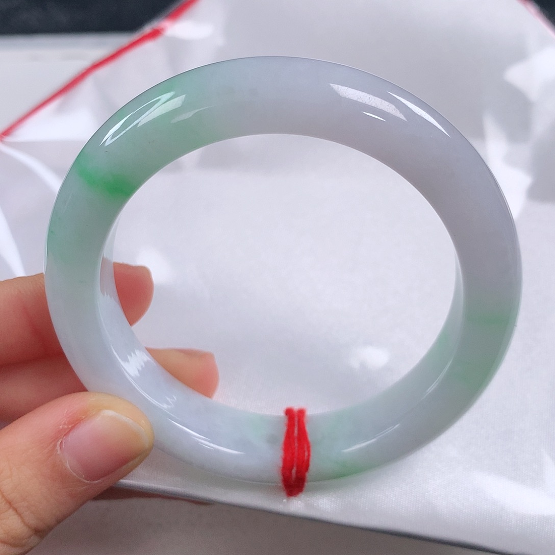 翡翠手镯未镶嵌 正圈①⑥⑧