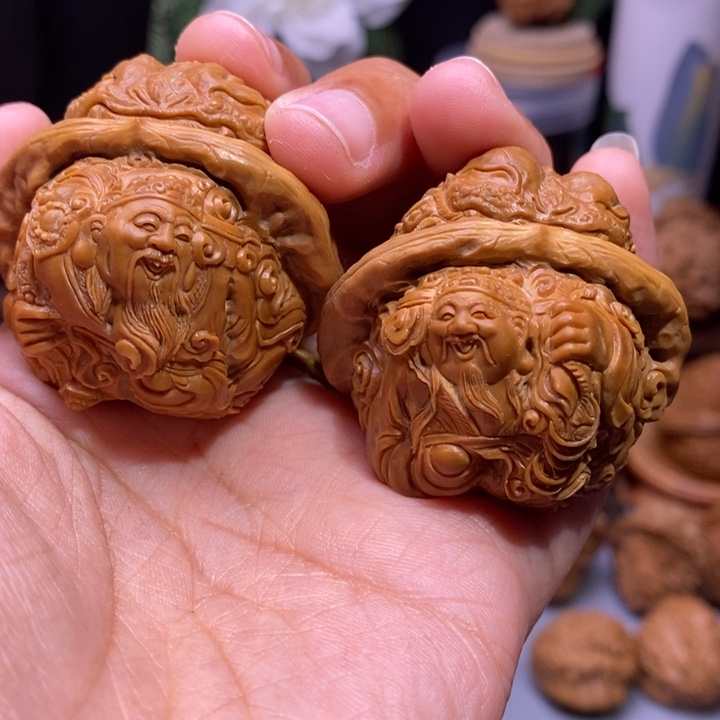 【闪购商品】核桃手串/手链漂*者财神金蟾