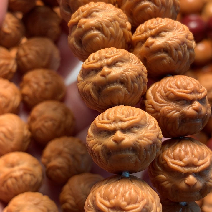 【闪购商品】猴头核桃手串鸿**来悟空