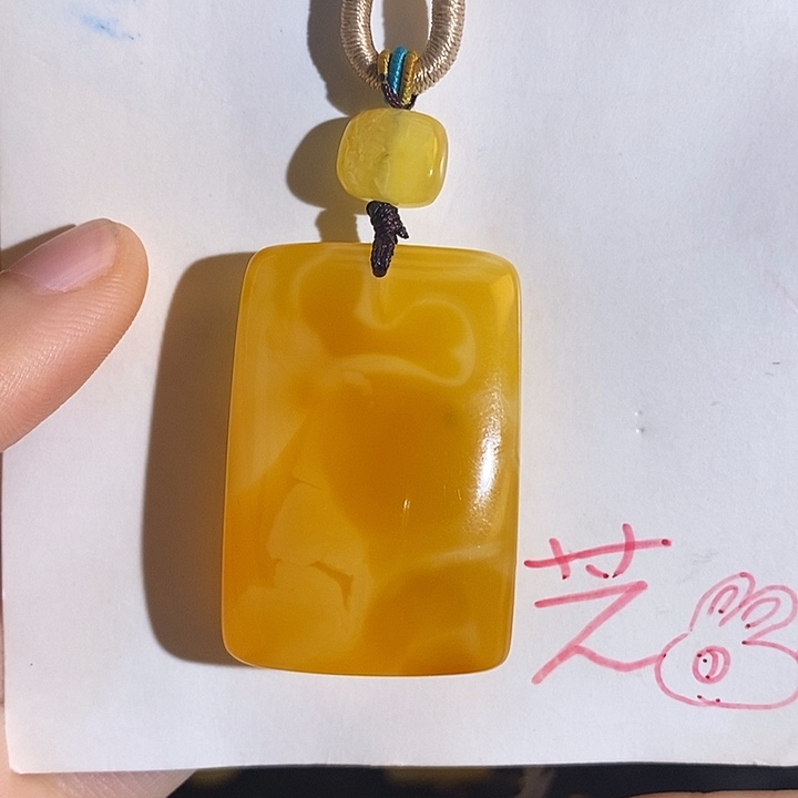 定制琥珀未镶嵌琥珀蜜蜡吊坠